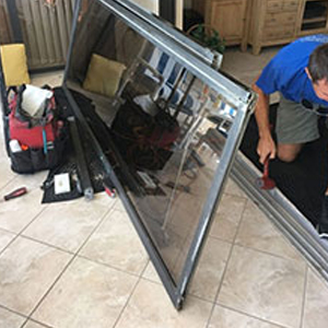 sliding glass door frame repair Wildomar